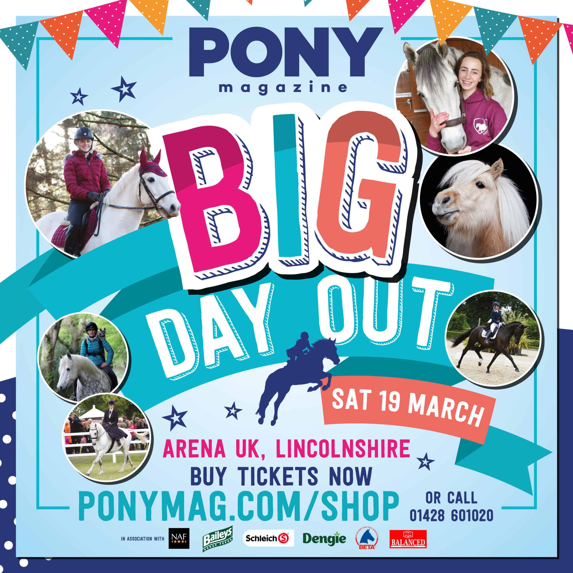 PONY Mag's Big Day Out Arena UK Equestrian Demo Pony Magazine