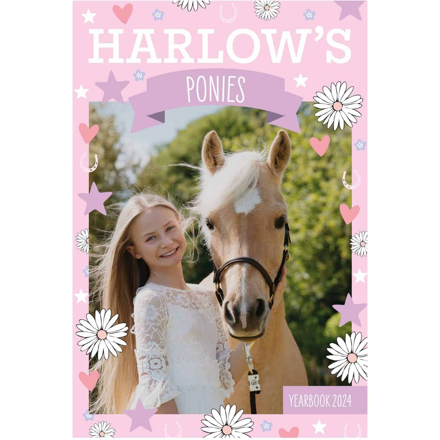 Harlow's Three Ponies mini backpack Harlow Merch Pony Magazine